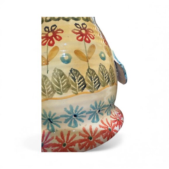 Modigliani VINTAGE Hand Painted Festa Pitcher with Cat Design - Picture 7 of 10